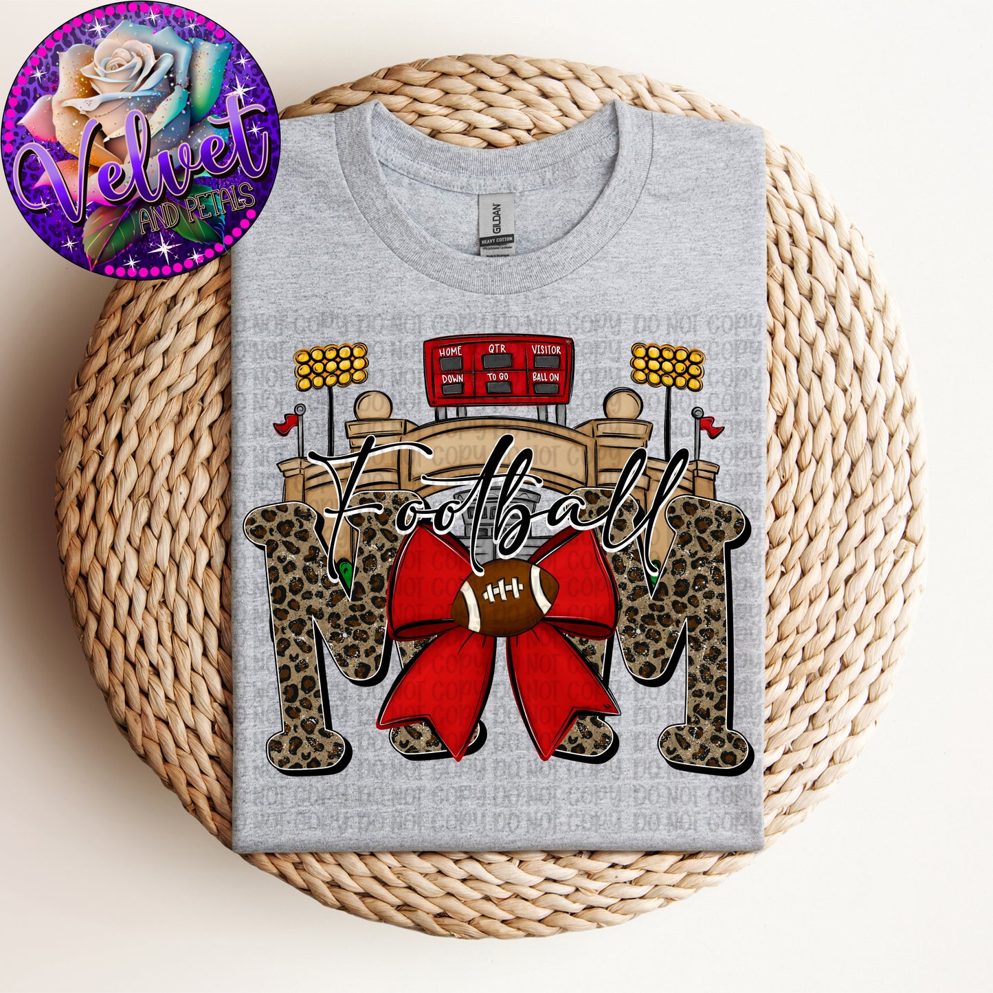 Football Mom Red