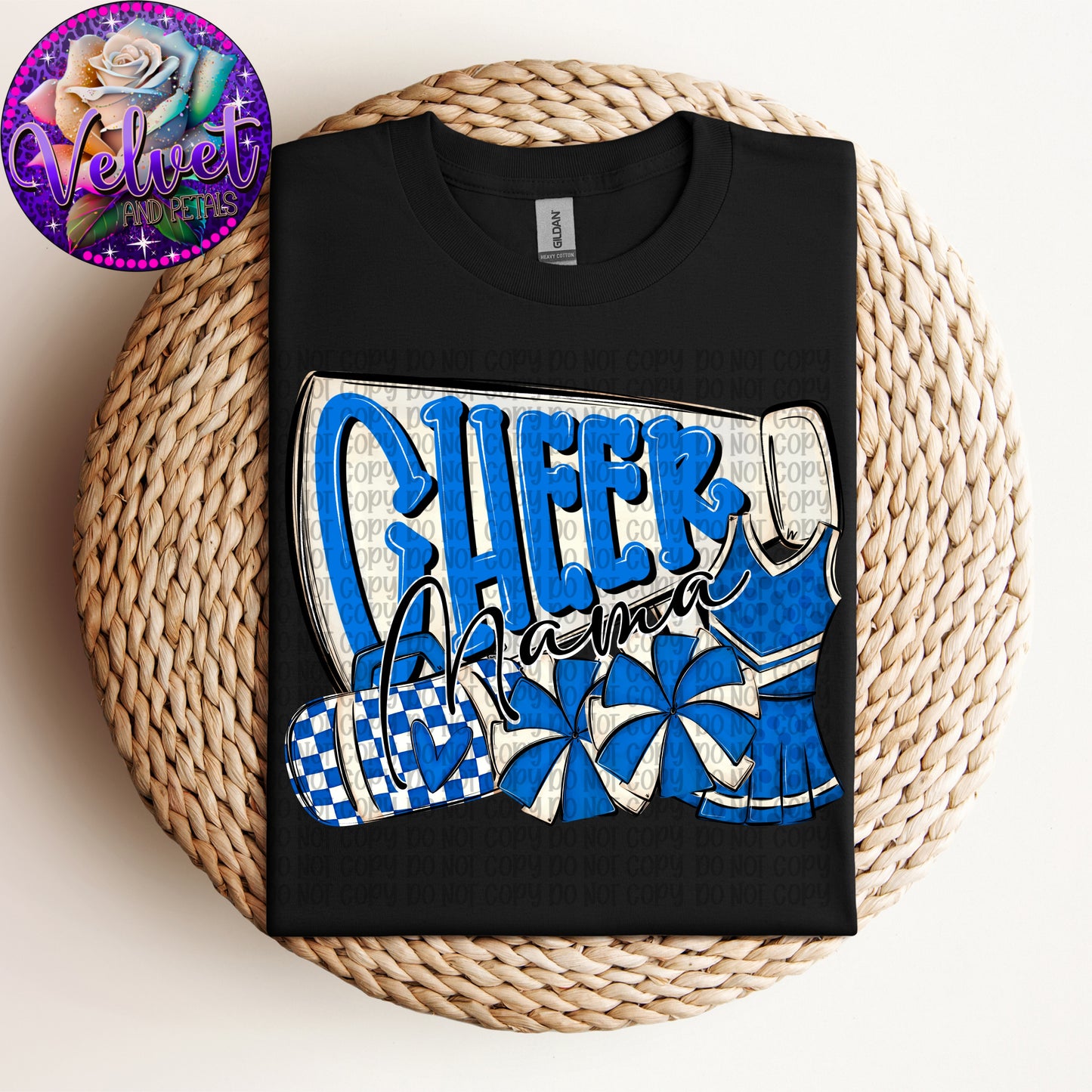 Cheer Mama Blue