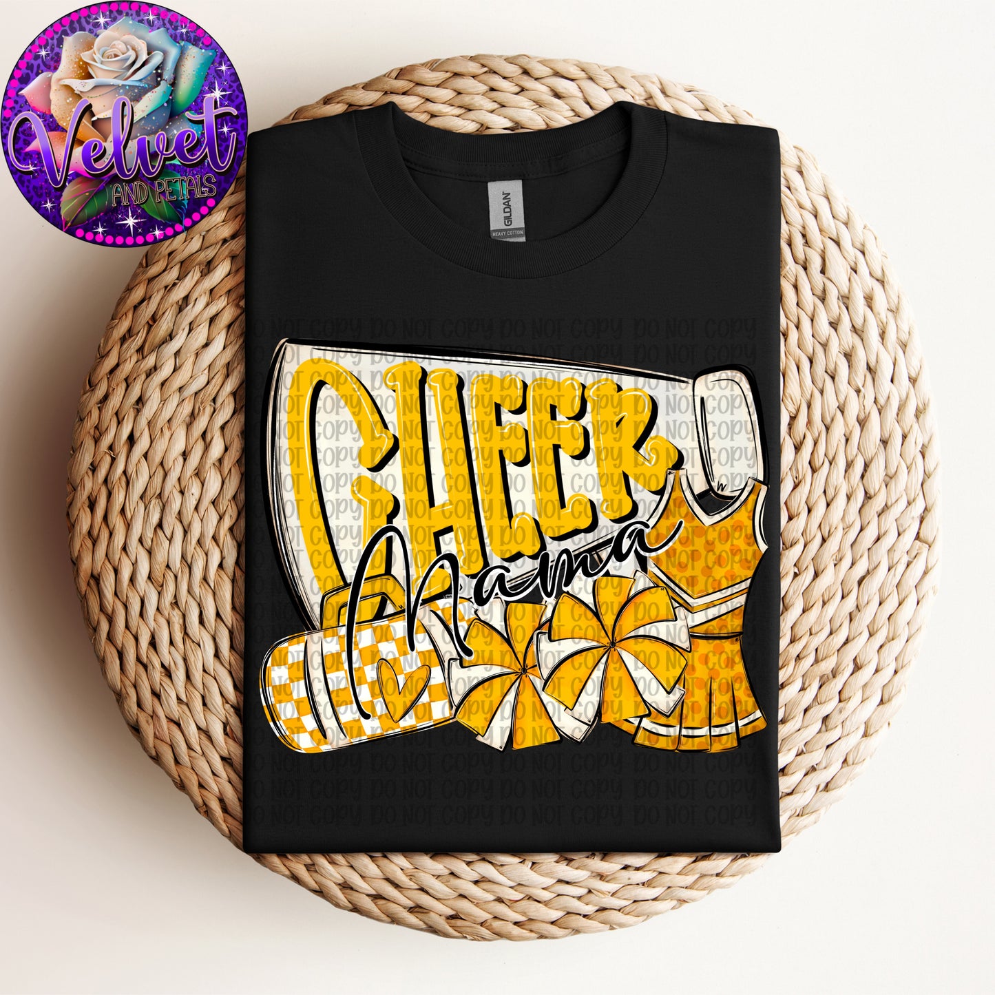 Cheer Mama Yellow