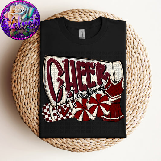 Cheer Mama Maroon