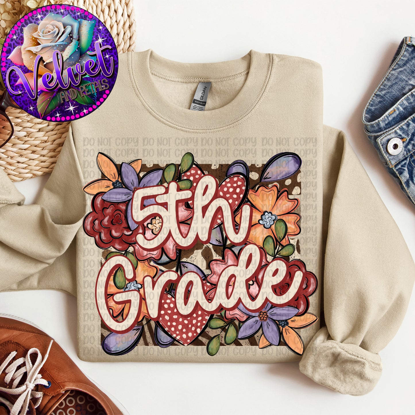 Floral 5th Grade