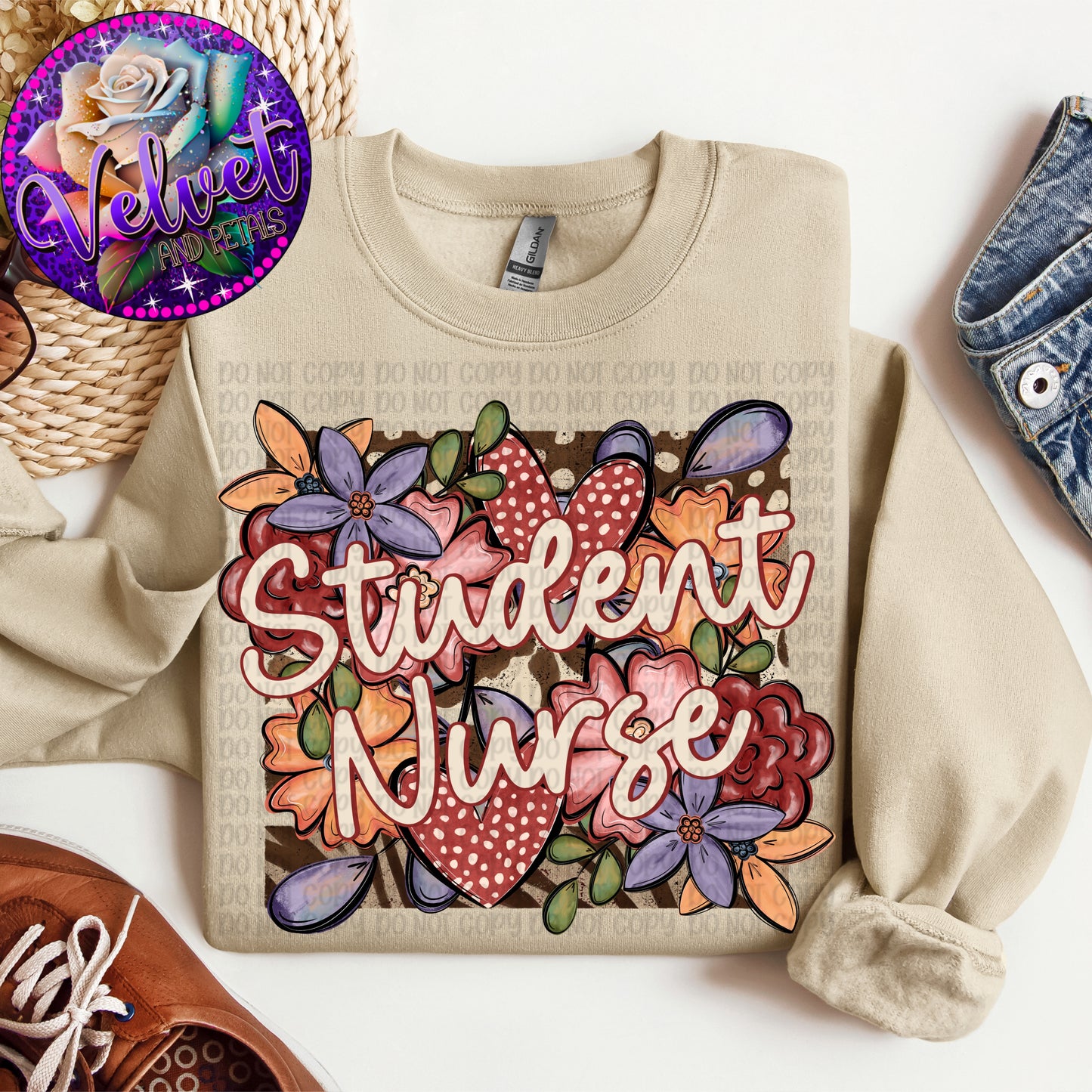 Floral Student Nurse
