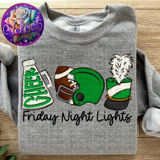 Friday Night Lights Green