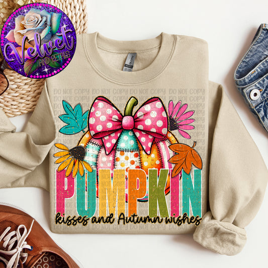 Pumpkin Kisses And Autumn Wishes