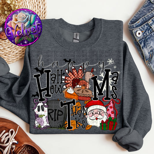 Happy Hallowthanksmas