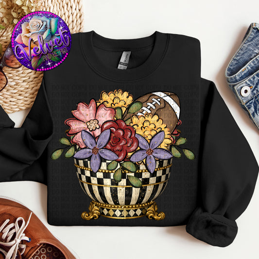 Fall Football Floral Arrangement