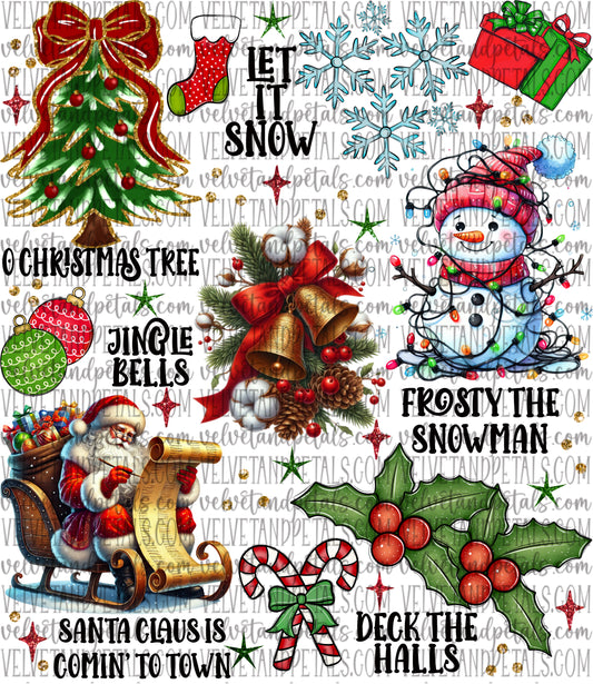 Christmas Song Collage