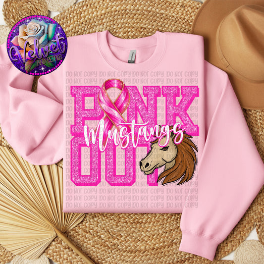 Pink Out Mustangs