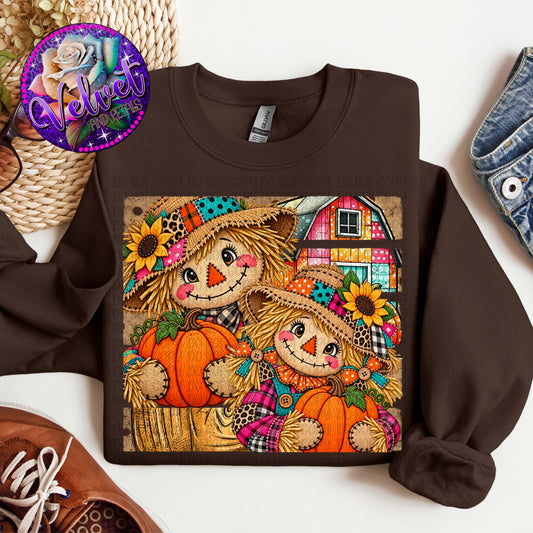 Scarecrow Couple