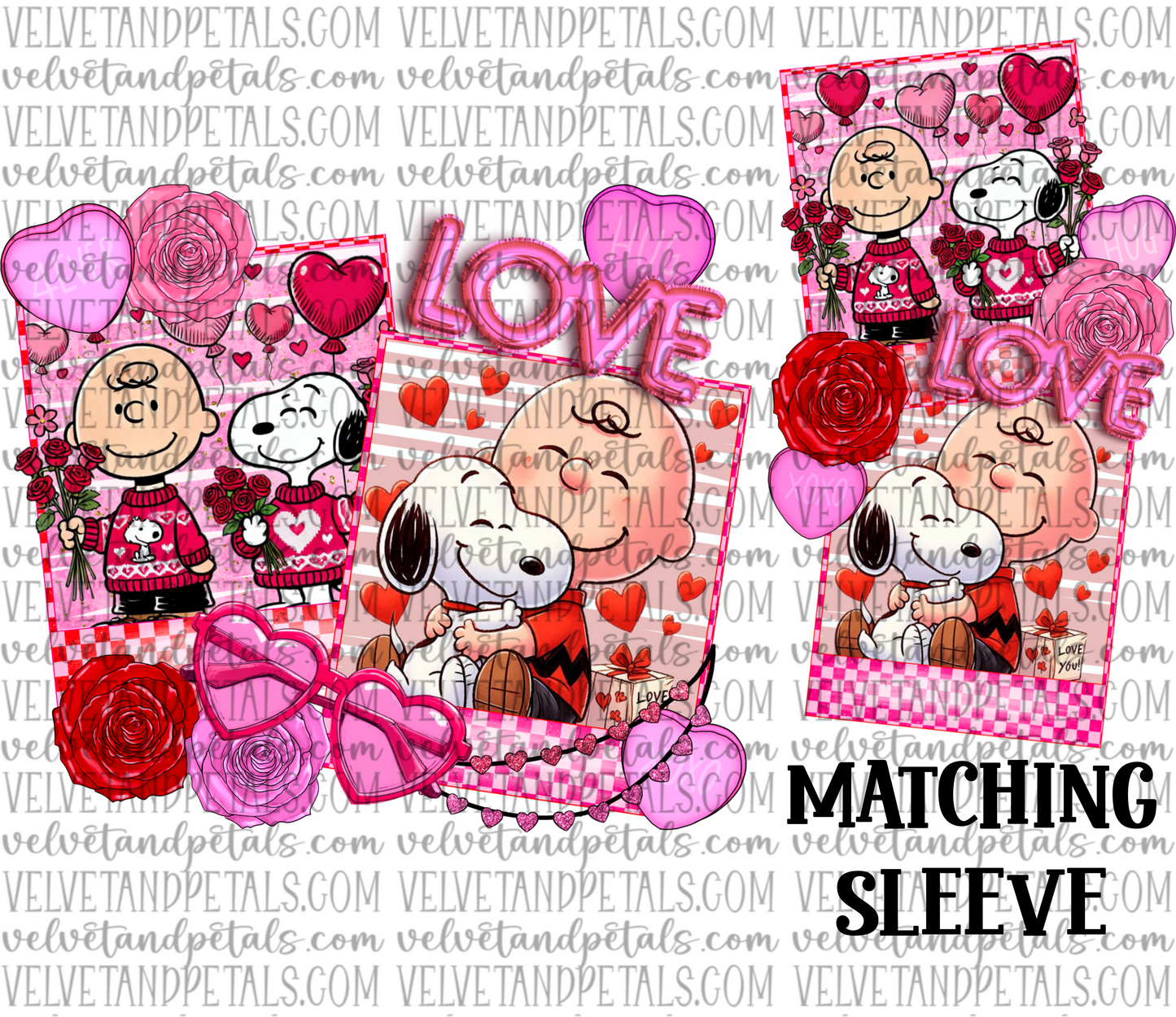 Valentines CB With Matching Sleeve