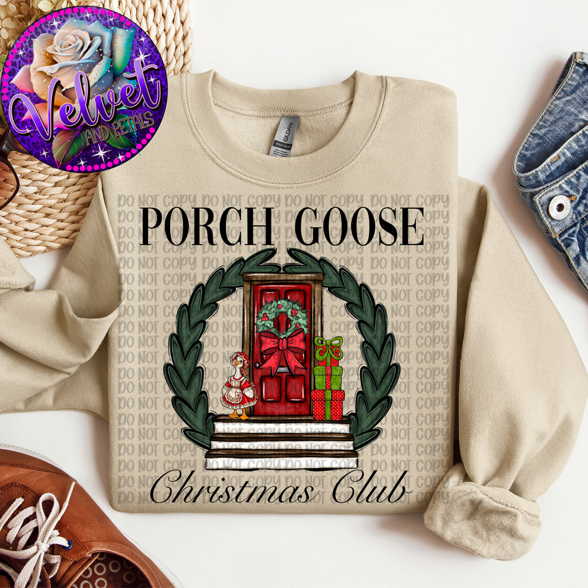 Porch Goose Christmas Club