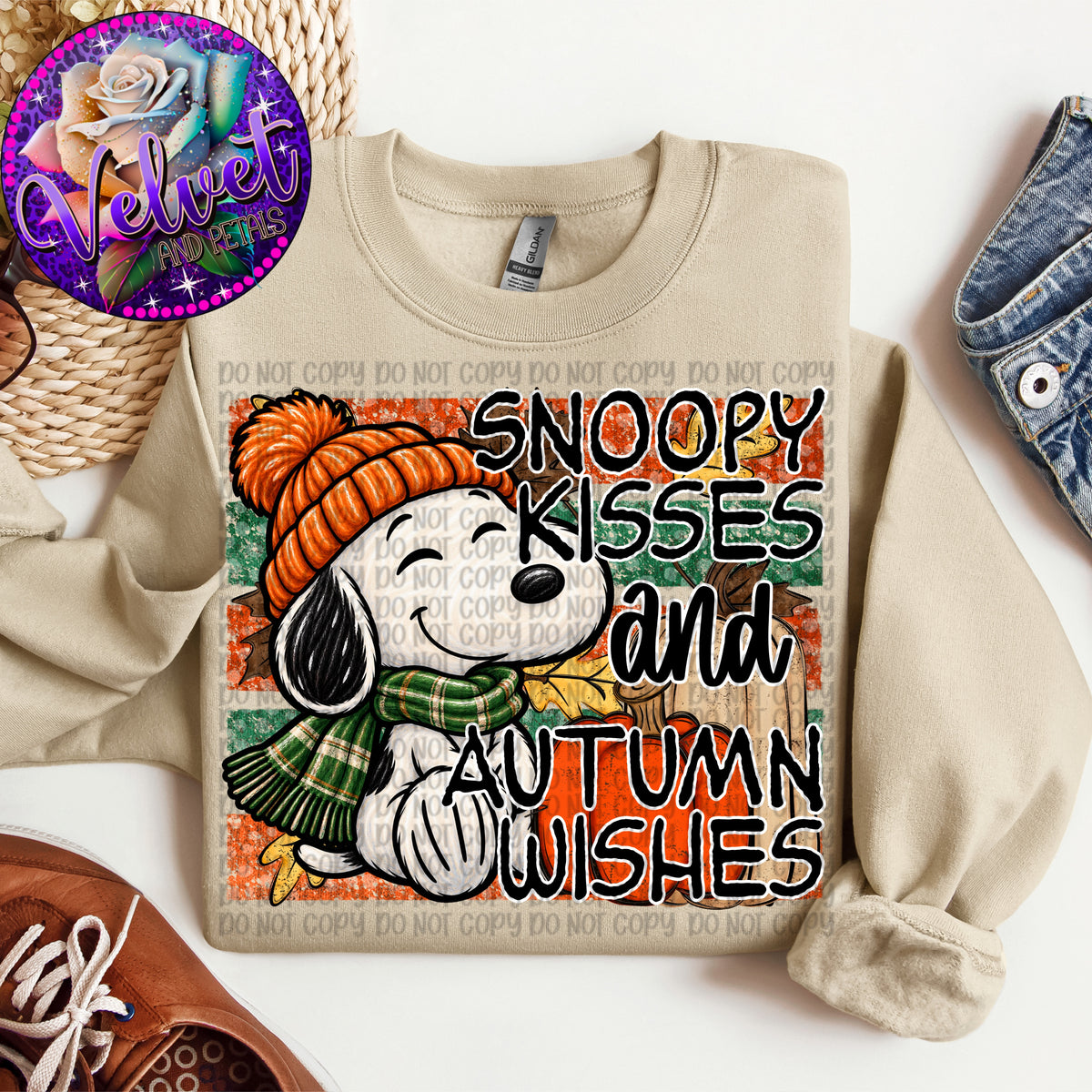 Snoopy Kisses And Autumn Wishes