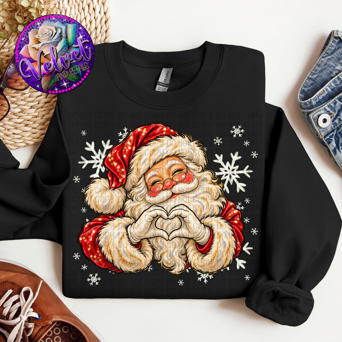 Santa Heart Hand