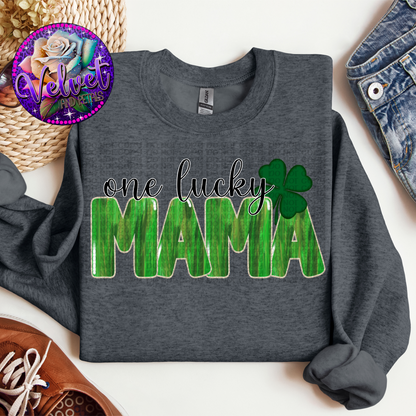 One Lucky Mama Paint Stroke