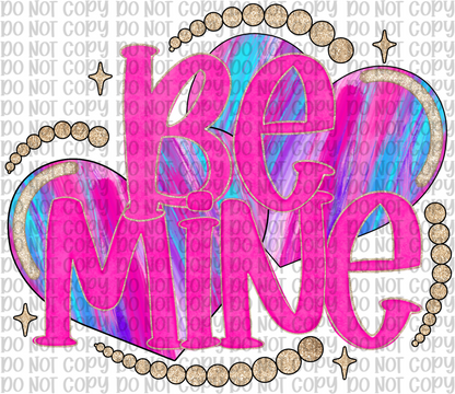 Be Mine Brush Stroke