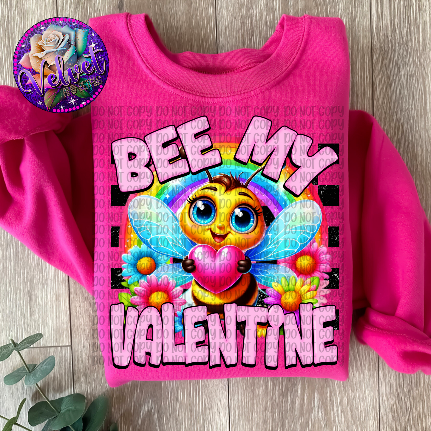 Bee My Valentine Pink