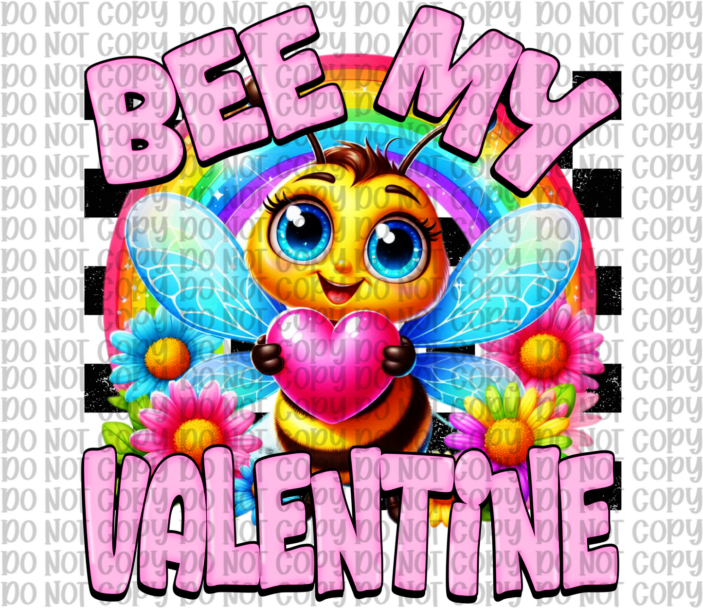 Bee My Valentine Pink