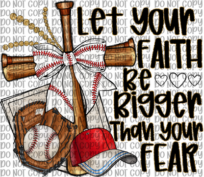 Let Your Faith Baseball