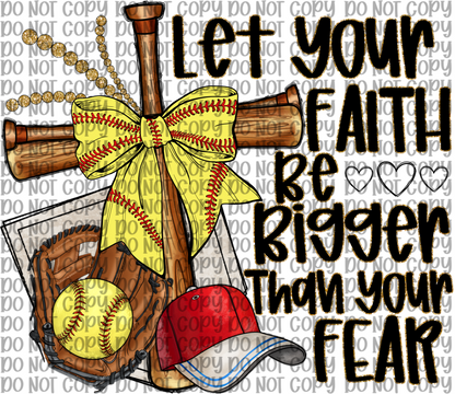 Let Your Faith Softball