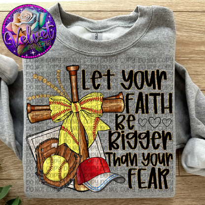 Let Your Faith Softball