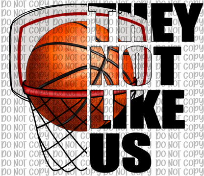 They Not Like Us Basketball