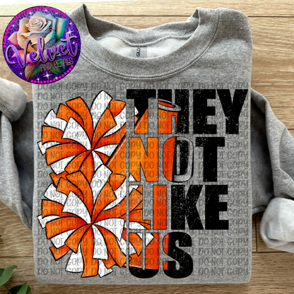 They Not Like Us Cheer Orange