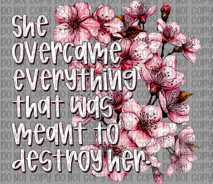She Overcame Everything