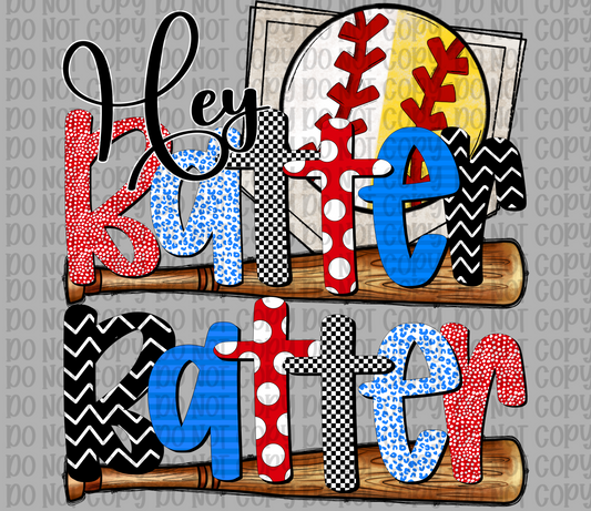 Hey Batter Batter Split Ball