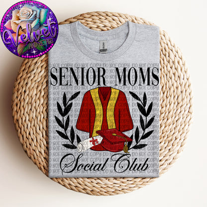 Senior Moms Social Club Red