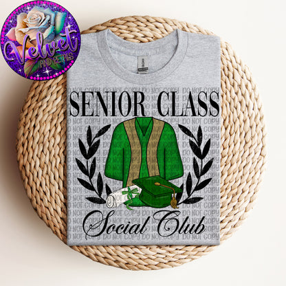 Senior Class Social Club Green