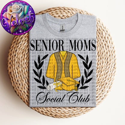 Senior Moms Social Club Yellow