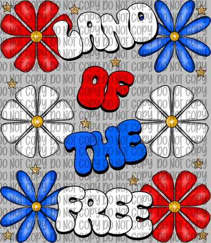 Land of The Free Floral