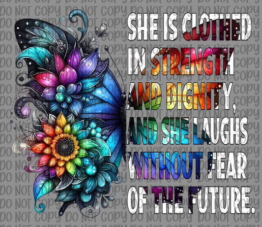 She Is Clothed