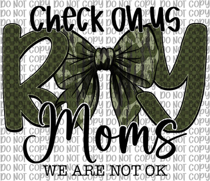 Check On Us Boy Moms