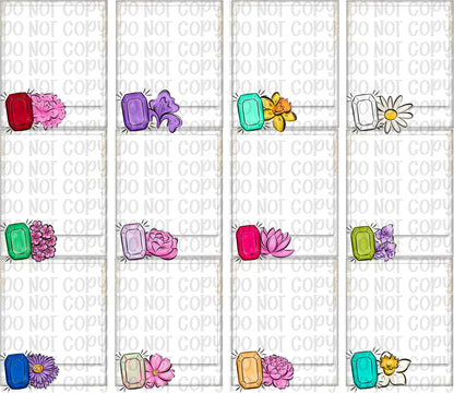 My Biggest Blessings Birthstone Frames Bundle