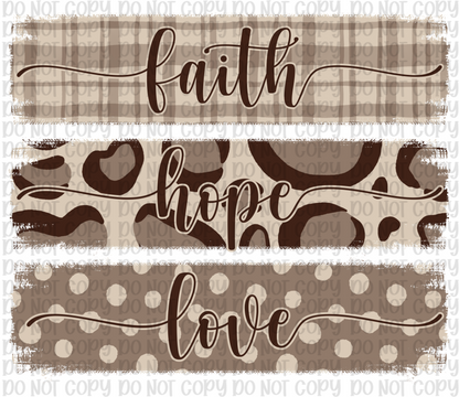 Faith Hope Love