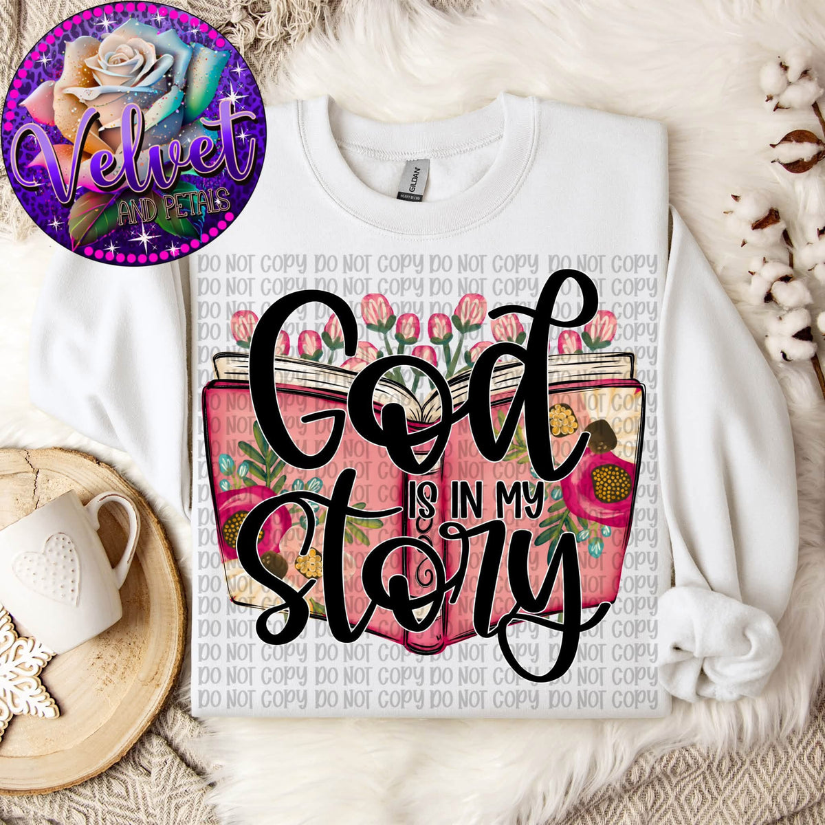 God Is In My Story Black