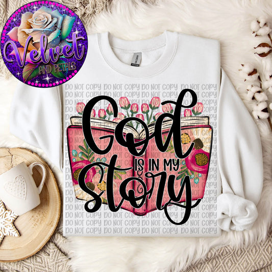 God Is In My Story Black