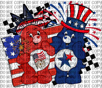 4th Of July Bears