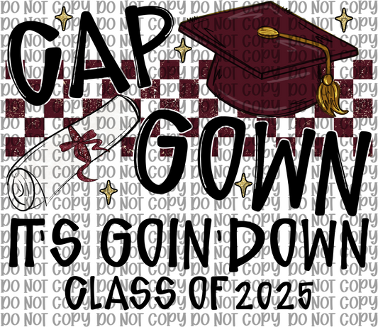 Cap Gown Maroon