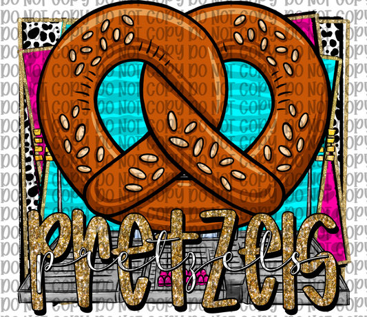 Pretzels Mascot