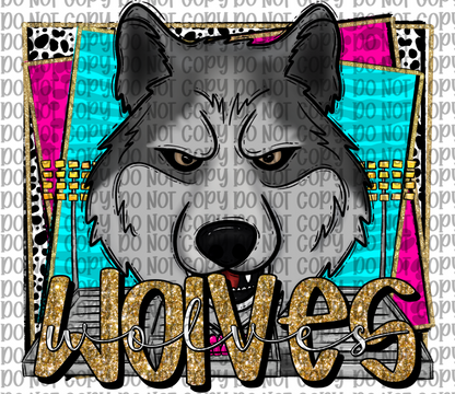 Wolves Mascot