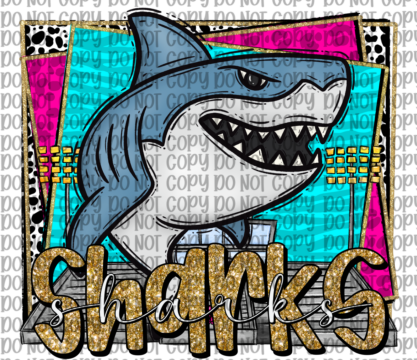 Sharks Mascot