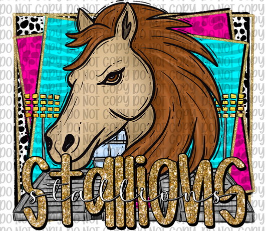 Stallions Mascot