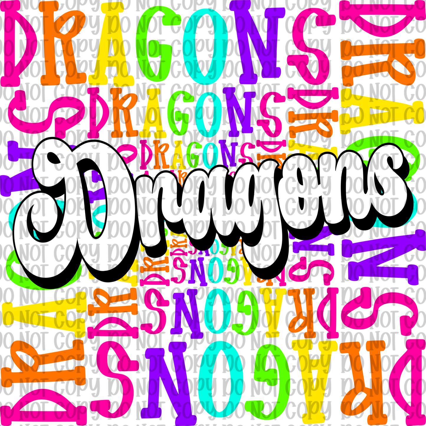 Neon Dragons