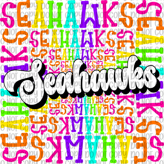 Neon Seahawks