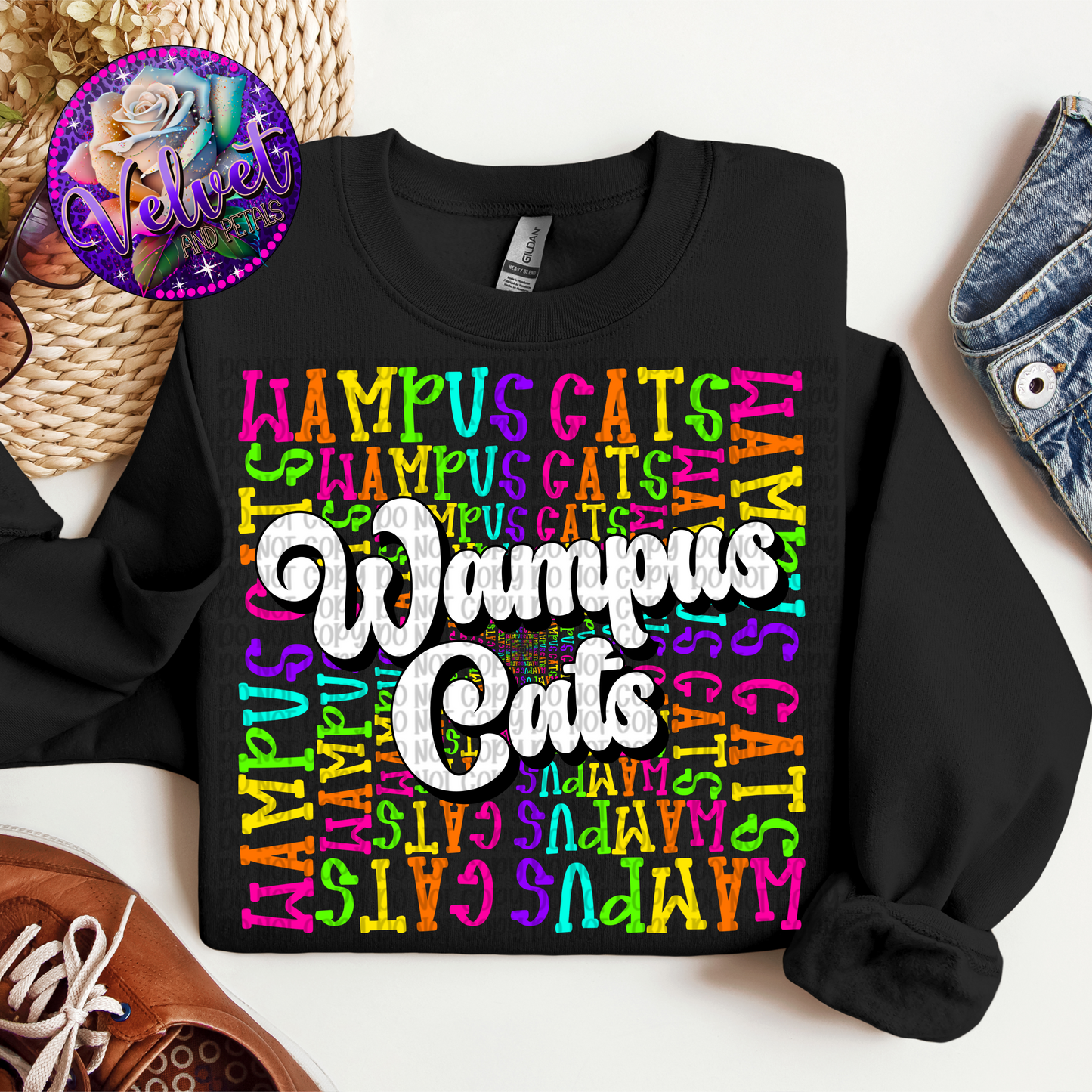 Neon Wampus Cats