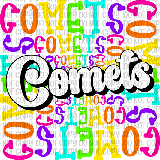 Neon Comets
