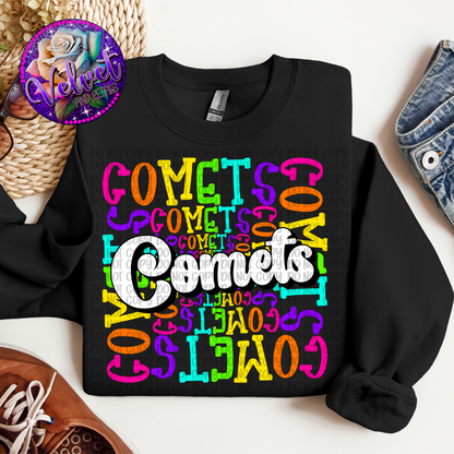 Neon Comets