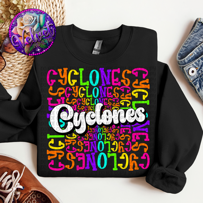 Neon Cyclones